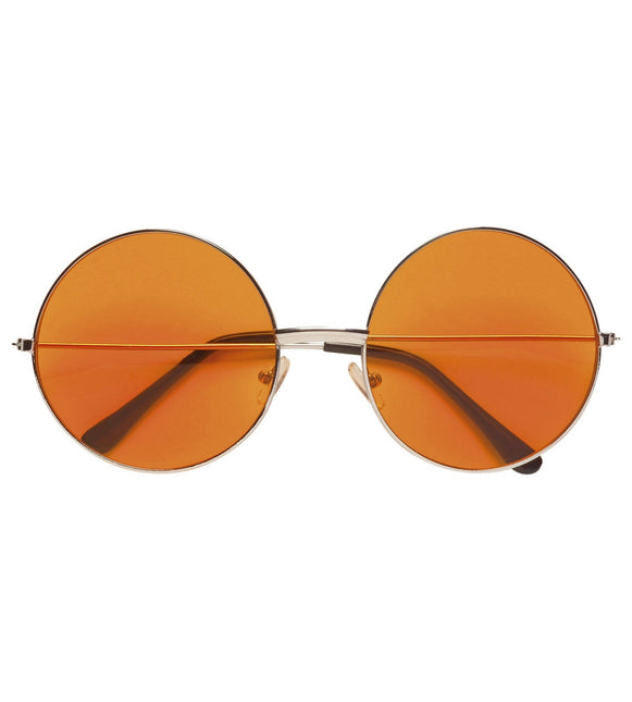 Lunettes orange 70's