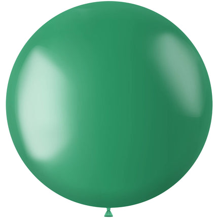 Ballon vert métallisé vert royal 80cm