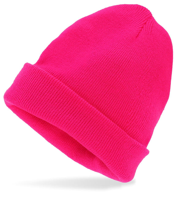 Chapeau rose fluo