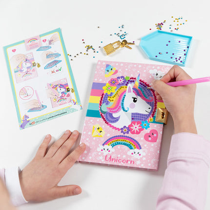 Journal de peinture de la licorne et du diamant