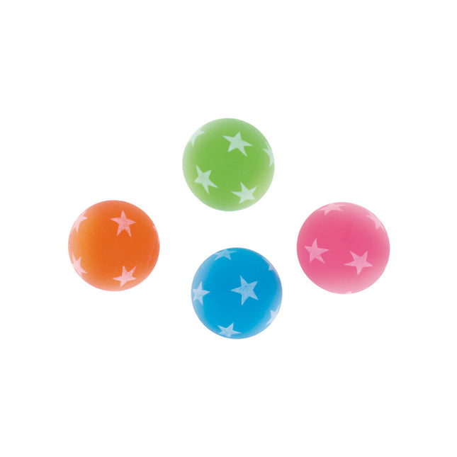 Breakout presents Balls Bouncing Balls Glow In The Dark 3cm 8pcs