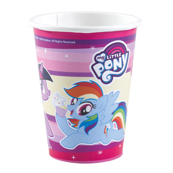 Gobelets Mon Petit Poney 250ml 8pcs