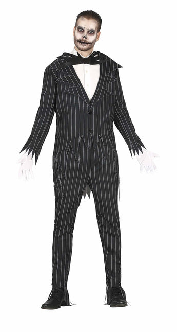 MR Skeleton Halloween Costume Men