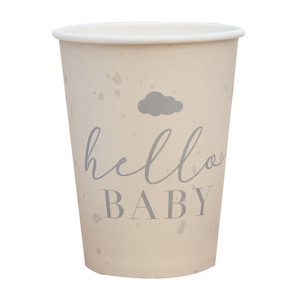 Tasses Hello Baby 266ml 8pcs