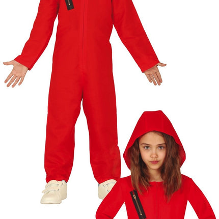 La Casa de Papel Jumpsuit Rouge