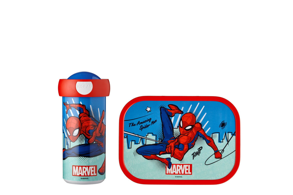 Set de déjeuner Campus School mug+Lunchbox Spiderman