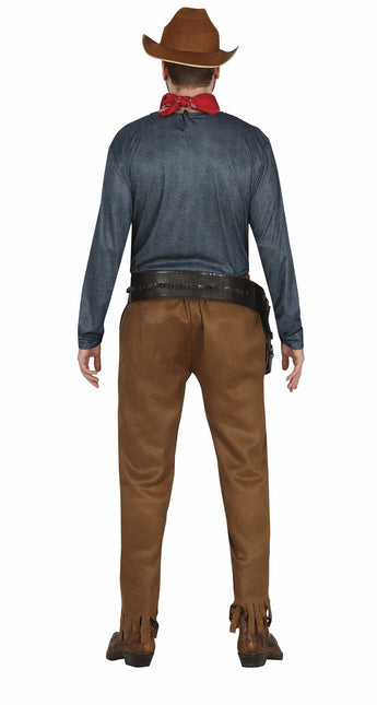 Costume de cow-boy homme marron