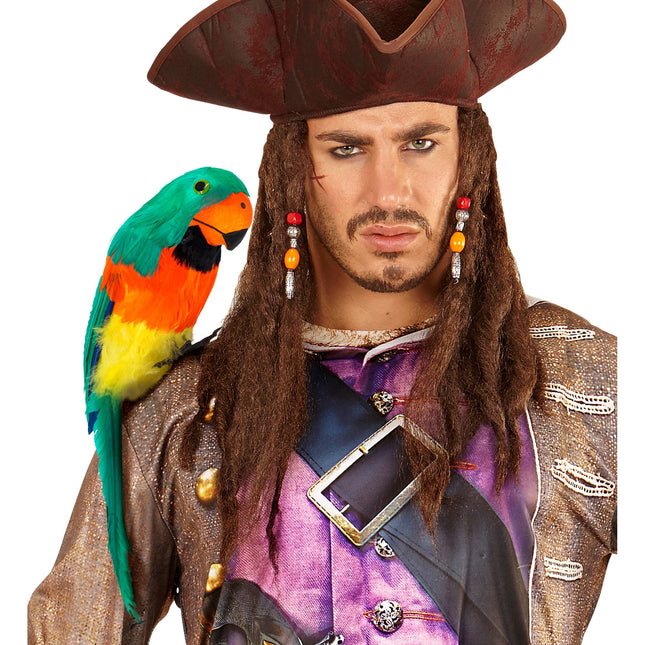 Pirate Faux Perroquet Vert