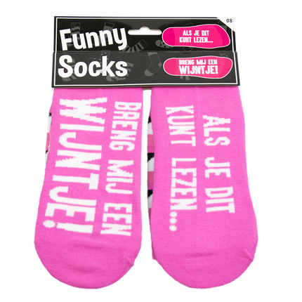 Funny Socks Wine 1 paire