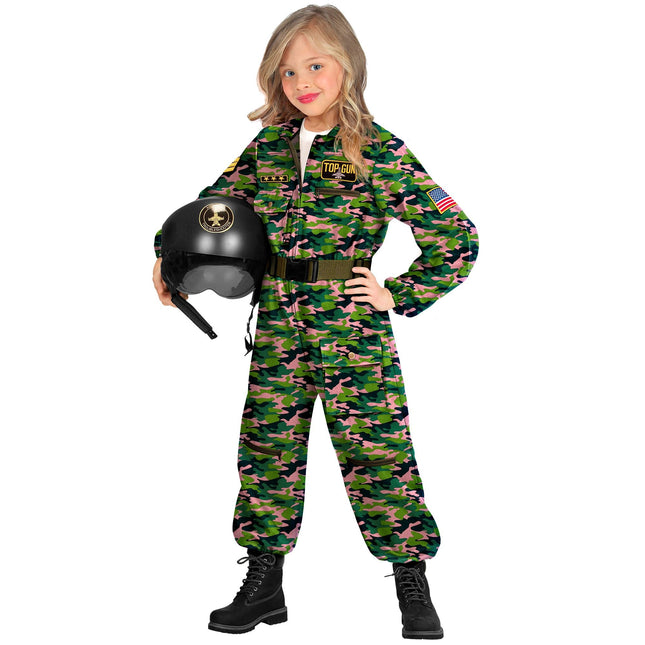 Costume de pilote fille