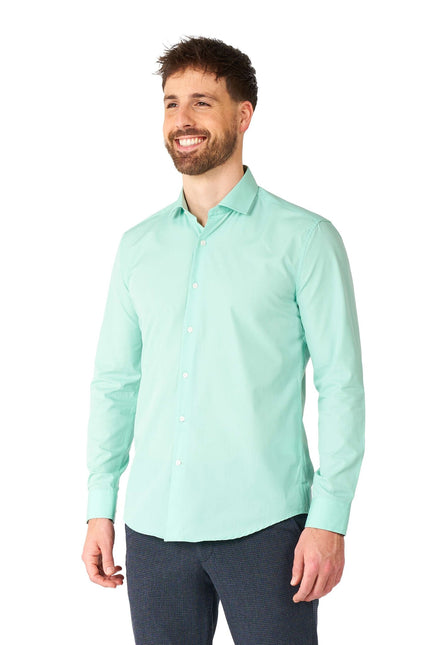 Chemise Vert Menthe Hommes OppoSuits