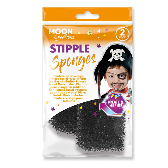 Moon Creations Éponge Stipple 2 Pack