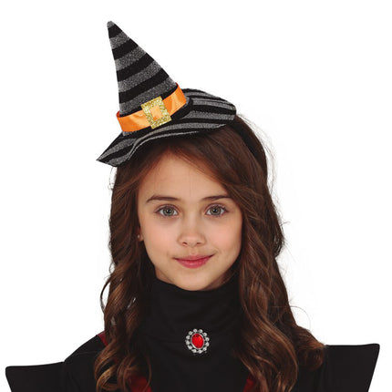 Tiare d'Halloween Chapeau de sorcière Enfant