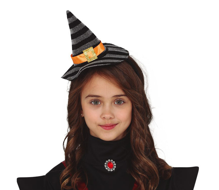 Tiare d'Halloween Chapeau de sorcière Enfant