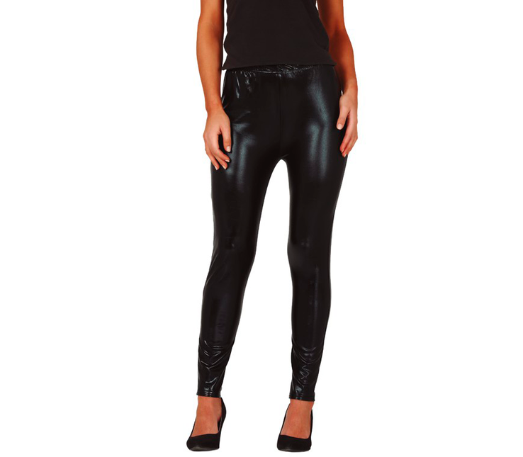 Legging noir métallisé 1m