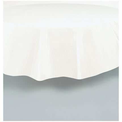 Nappe blanche ronde 2.13m