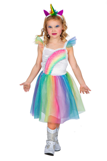 Robe Licorne Rainbow Girl