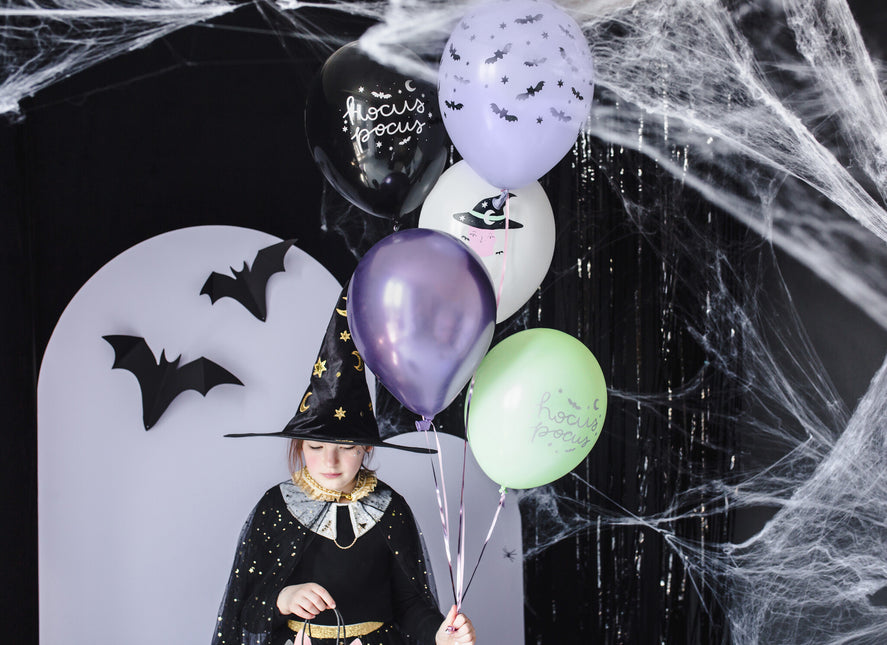 Ballons d'Halloween Hocus Pocus 30cm 6pcs