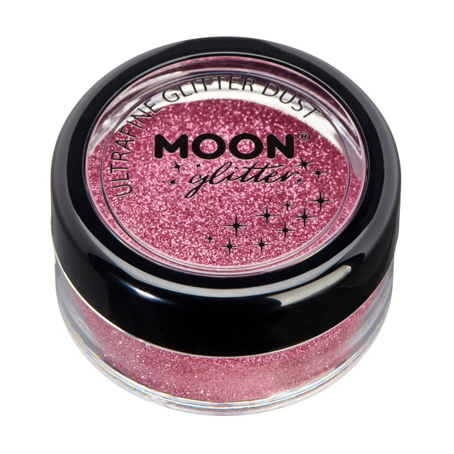 Moon Glitter Classic Poussière de paillettes ultrafine rose 5g