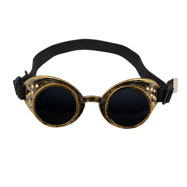 Lunettes noires Steampunk