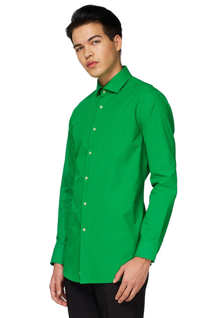 Chemise verte pour hommes OppoSuits