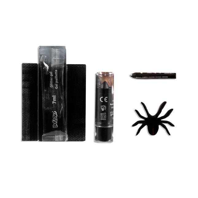 Set de maquillage d'Halloween Black Widow