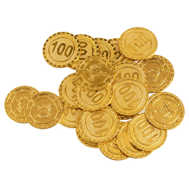 Pièces de monnaie Pirate 24pcs