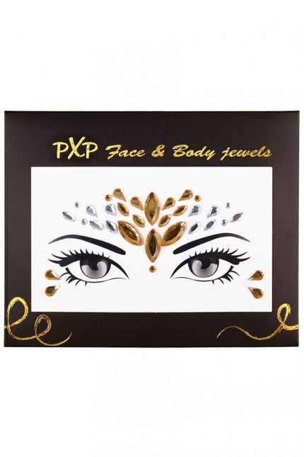 PXP Face Sticker Bijoux de visage Déesse divine