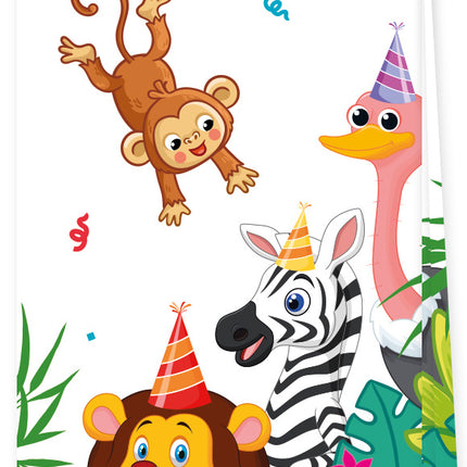 Sacs de partage des animaux de la jungle 4pcs