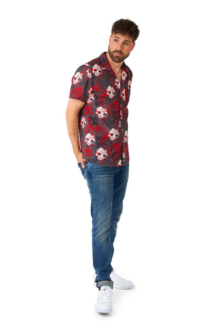 Chemise Vendredi 13 Manches courtes Hommes OppoSuits