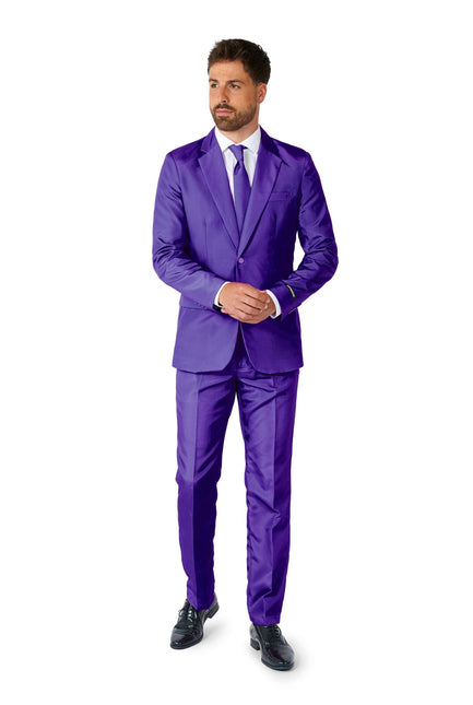 Hommes en costume violet Suitmeister