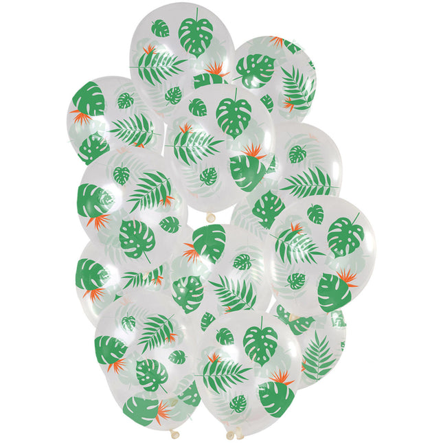 Ballons Tropical Leaves 30cm 15pcs