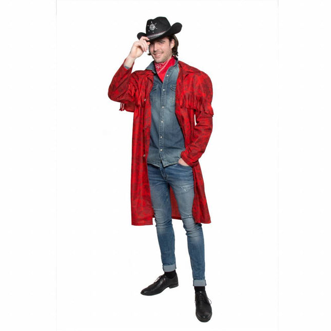 Veste de cow-boy rouge