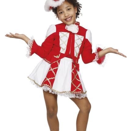 Costume de majorette Fille rouge