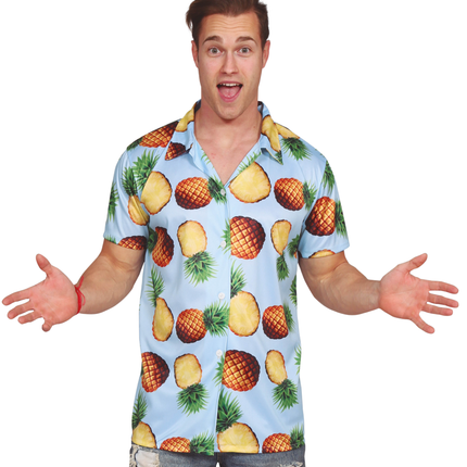 Chemise Hawaii Ananas