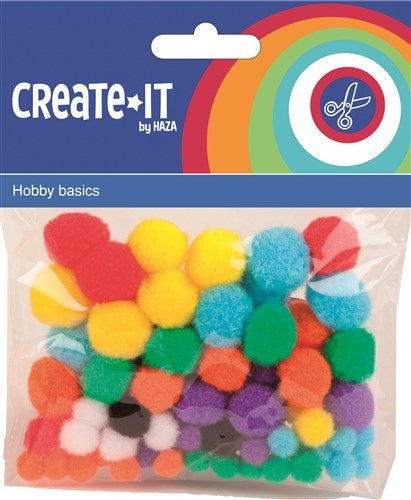 Pompons 78pcs