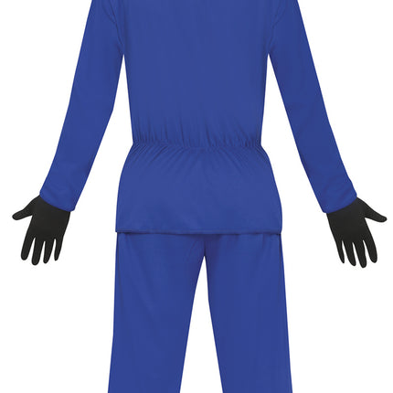 Costume de Ninja Bleu Garçon