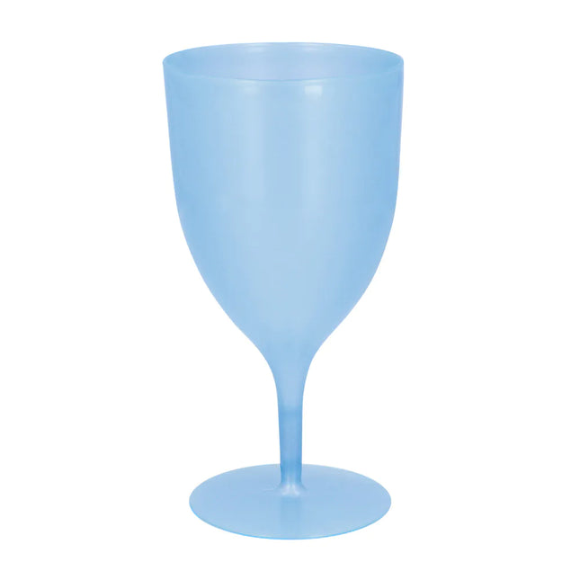 Verre à vin bleu 350ml