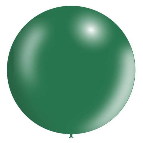 Ballon géant vert foncé XL Metallic 91cm