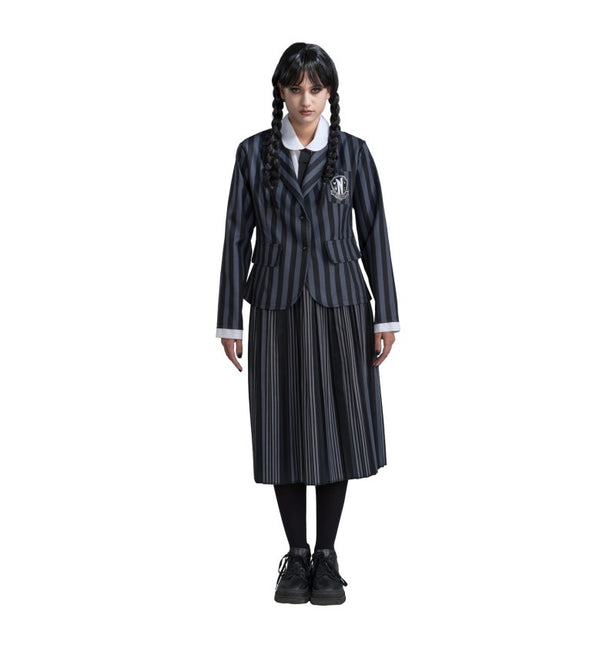 Costume mercredi Uniforme scolaire noir/gris