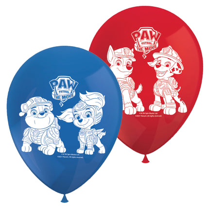 Ballons Paw Patrol 8pcs