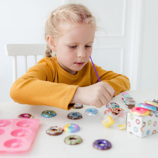 Ensemble de moulage en plâtre Donut