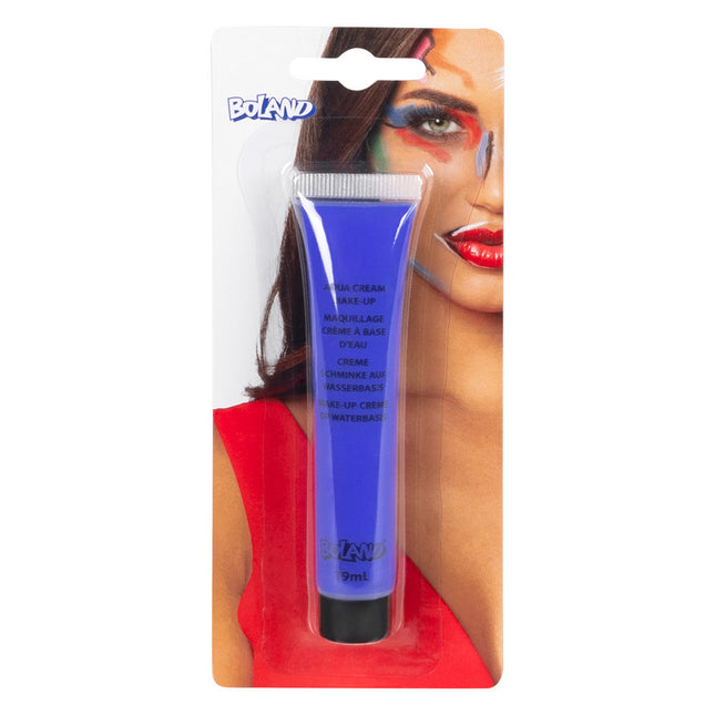 Peinture à base d'eau pour le visage Bleu 19ml