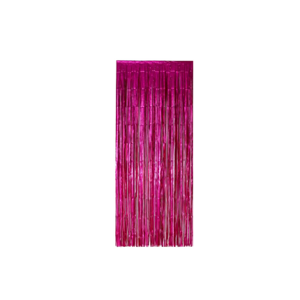 Film de rideau de porte fuchsia 2.4m