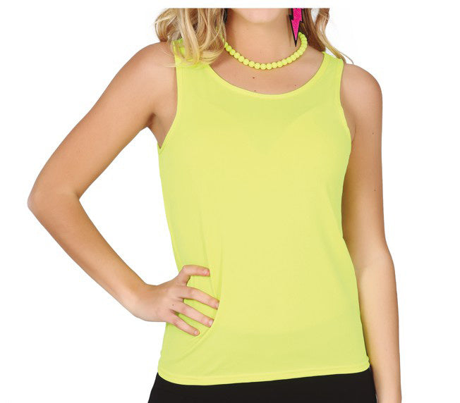 Chemise jaune fluo L