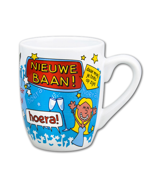 Mug New Job 12cm