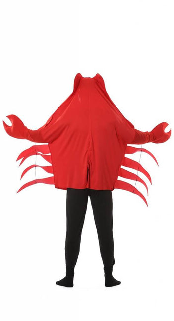 Costume de crabe rouge hommes