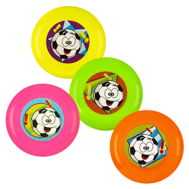 Breakout presents Football Frisbees 9cm 4pcs