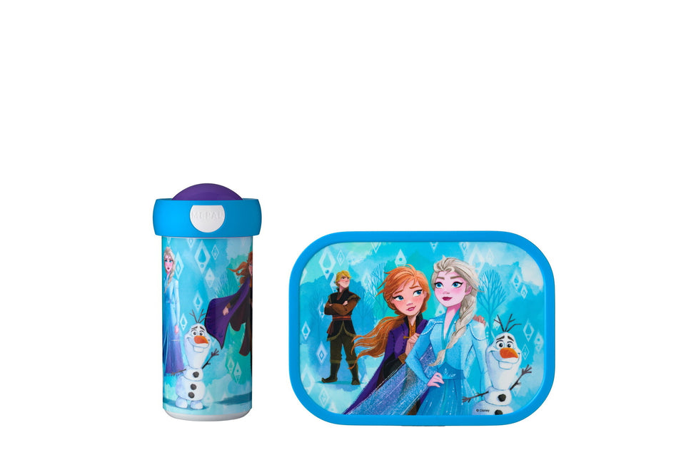 Set de déjeuner Campus School mug+Lunchbox Frozen 2