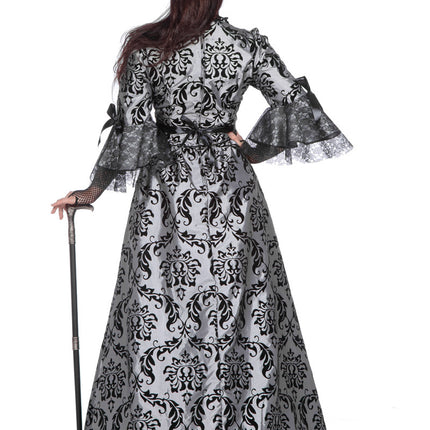 Robe Marquise Gris Noir Dames